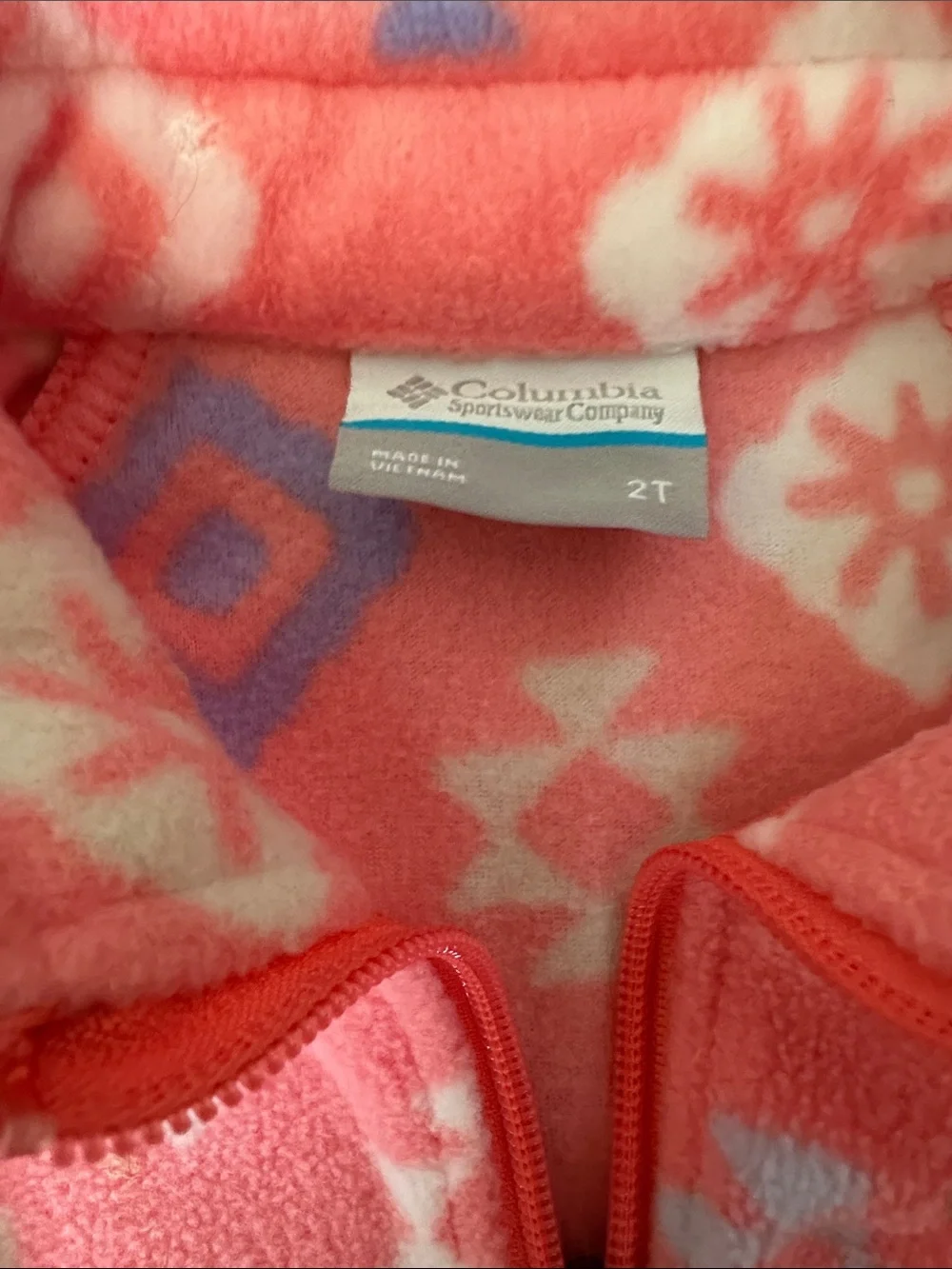 Columbia fleece 2t
